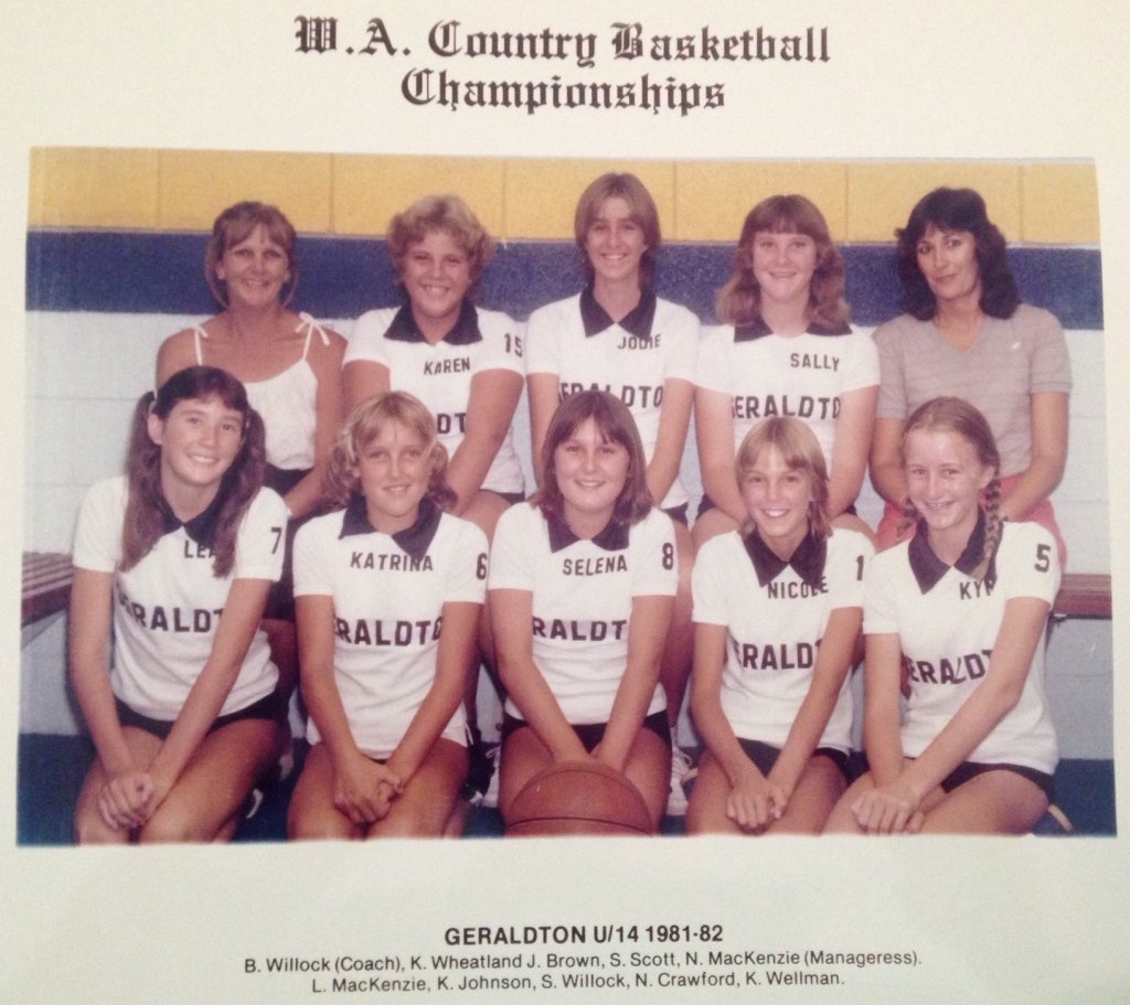 1982 - Country Championship - Geraldton Basketball History